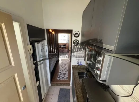 Imagem Apartamento em Santos para venda com vista mar, Boqueirão