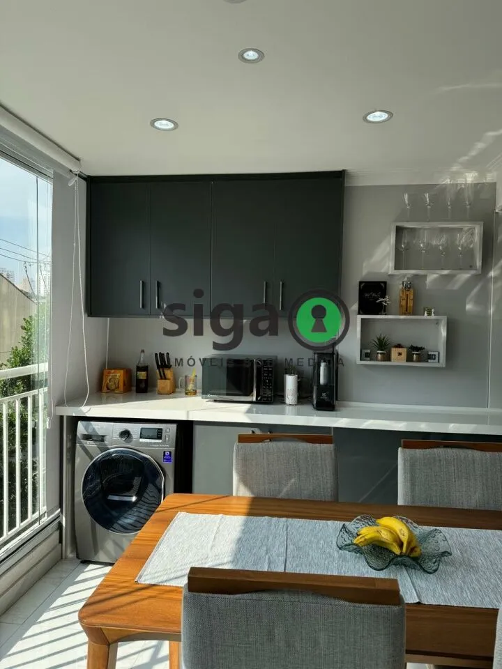 Imagem Apartamento á venda 60m² com 2 dormitórios sendo 1 suíte, localizado na Chácara Santo Antônio/SP