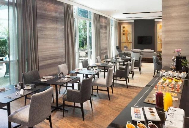 Imagem Flat disponível para locação no Meliá Jardim Europa no Itaim Bibi, com 29m², 1 dormitório e 1 vaga de garagem