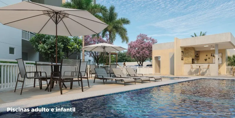 Imagem Apartamento para Venda em Fortaleza, Maraponga, 2 dormitórios, 1 suíte, 2 banheiros, 1 vaga