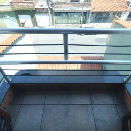 Imagem Sobrado com 3 dormitórios para alugar, 286 m² por R$ 3.413,00/mês - Vila Curuçá - Santo André/SP