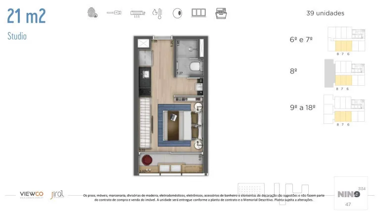 Imagem Apartamento com 1 Quarto à Venda, 32 m² em Jardim Paulista - São Paulo