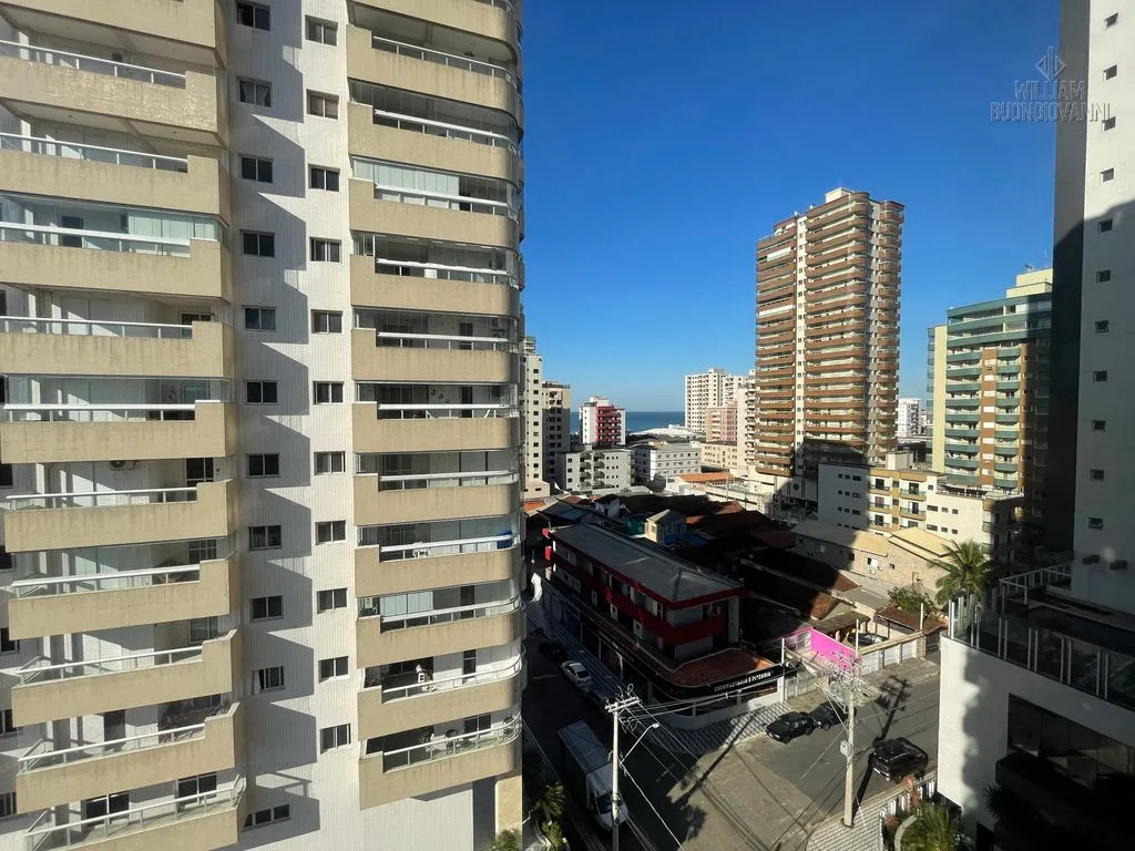Imagem Apto Tupi, 100m², 3 Dorm, 1 Suíte, Vista Mar e Churrasqueira Privativa