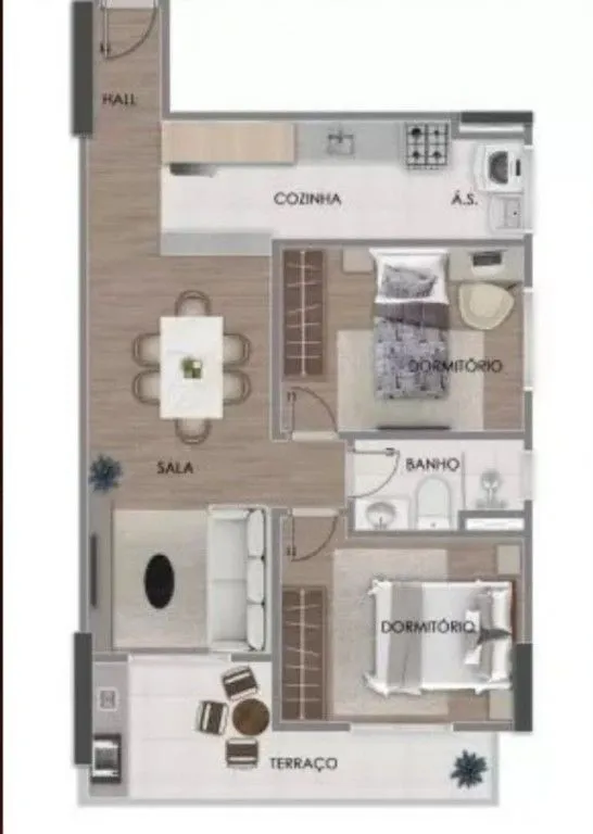 Foto do imóvel Apartamento à Venda em Aviação, Praia Grande - SP em Aviação, Praia Grande - SP