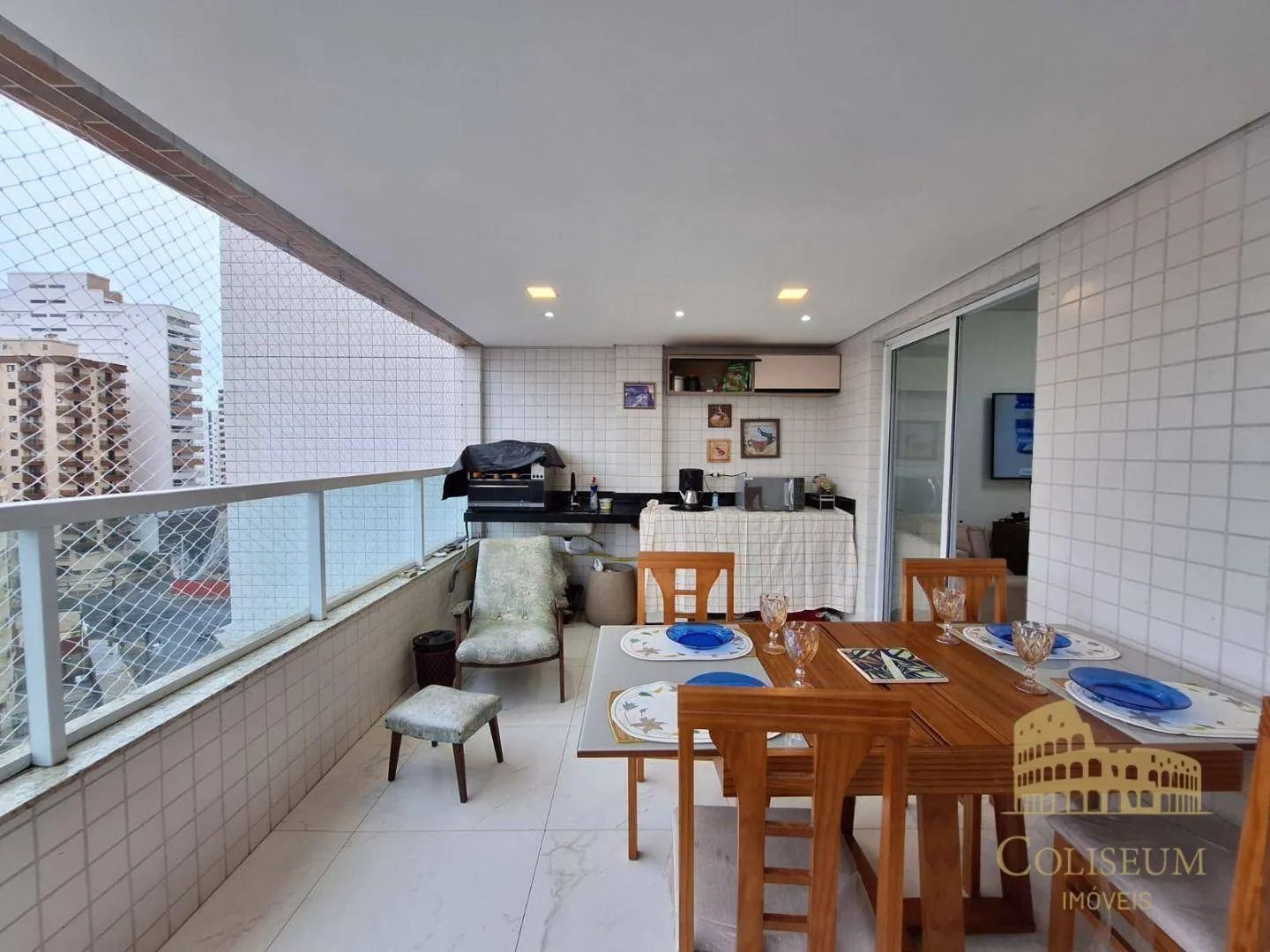 Foto do imóvel Apartamento com 3 dormitórios à venda, 109 m² por R$ 730.000,00 - Vilamar - Praia Grande/SP