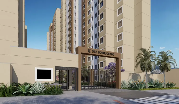 Foto do imóvel Apartamento com 2 Quartos à Venda, 43 m² em Bonsucesso - Rio De Janeiro