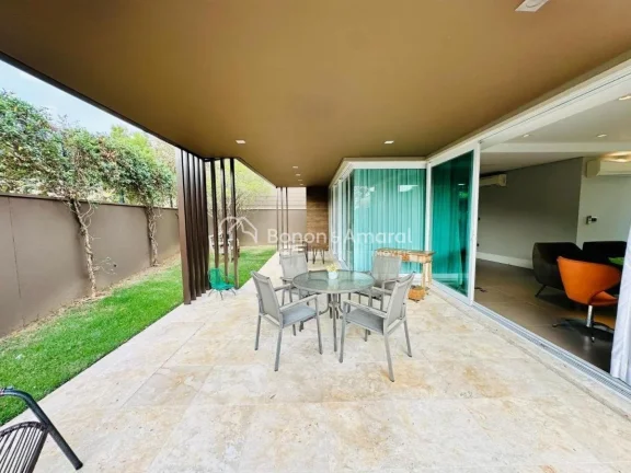 Imagem Casa de alto padrão disponível para venda e locação no condomínio Mont Blanc, em Campinas. Com ...