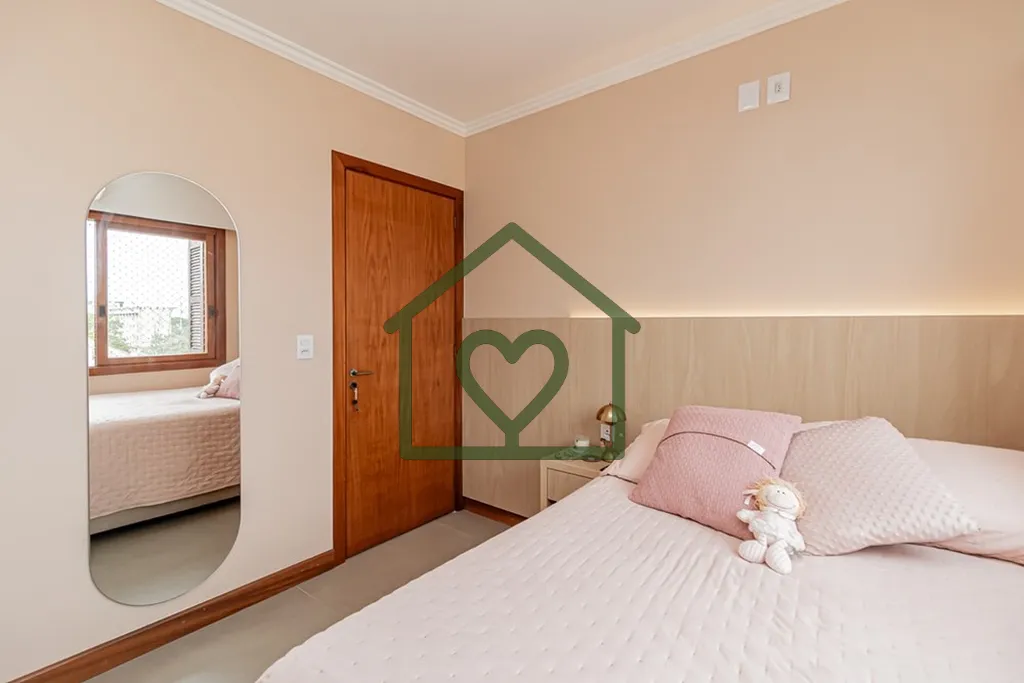 Imagem Apartamento com 96 metros de área privativa, 3 dormitórios, sendo uma suíte com closet, banheiro ...