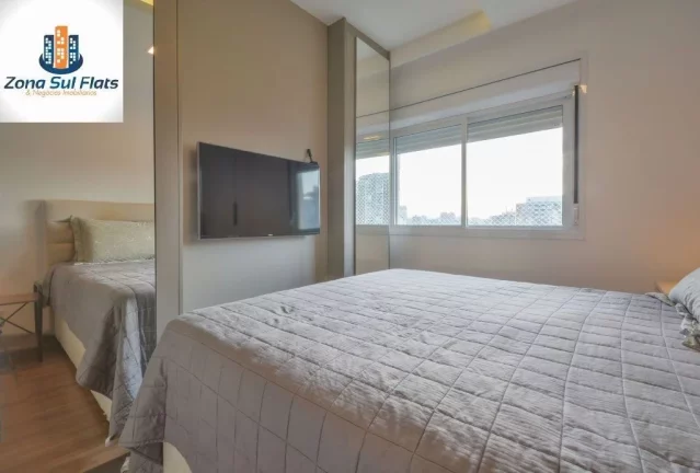Imagem Excelente Apartamento à venda No Brooklin Com 2 Dormitórios Sendo 1 Suíte e 1 Vaga