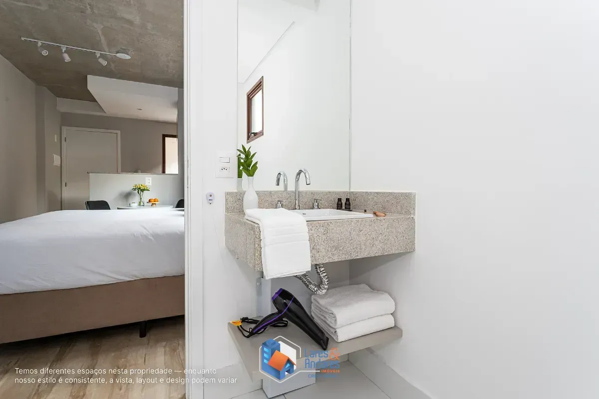 Imagem Studio para venda em Jardim Paulista com 1 quarto, sendo 1 suíte, 25m²