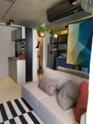 Imagem Apartamento com 1 Quarto à Venda, 28 m² em Jardim Caravelas - São Paulo