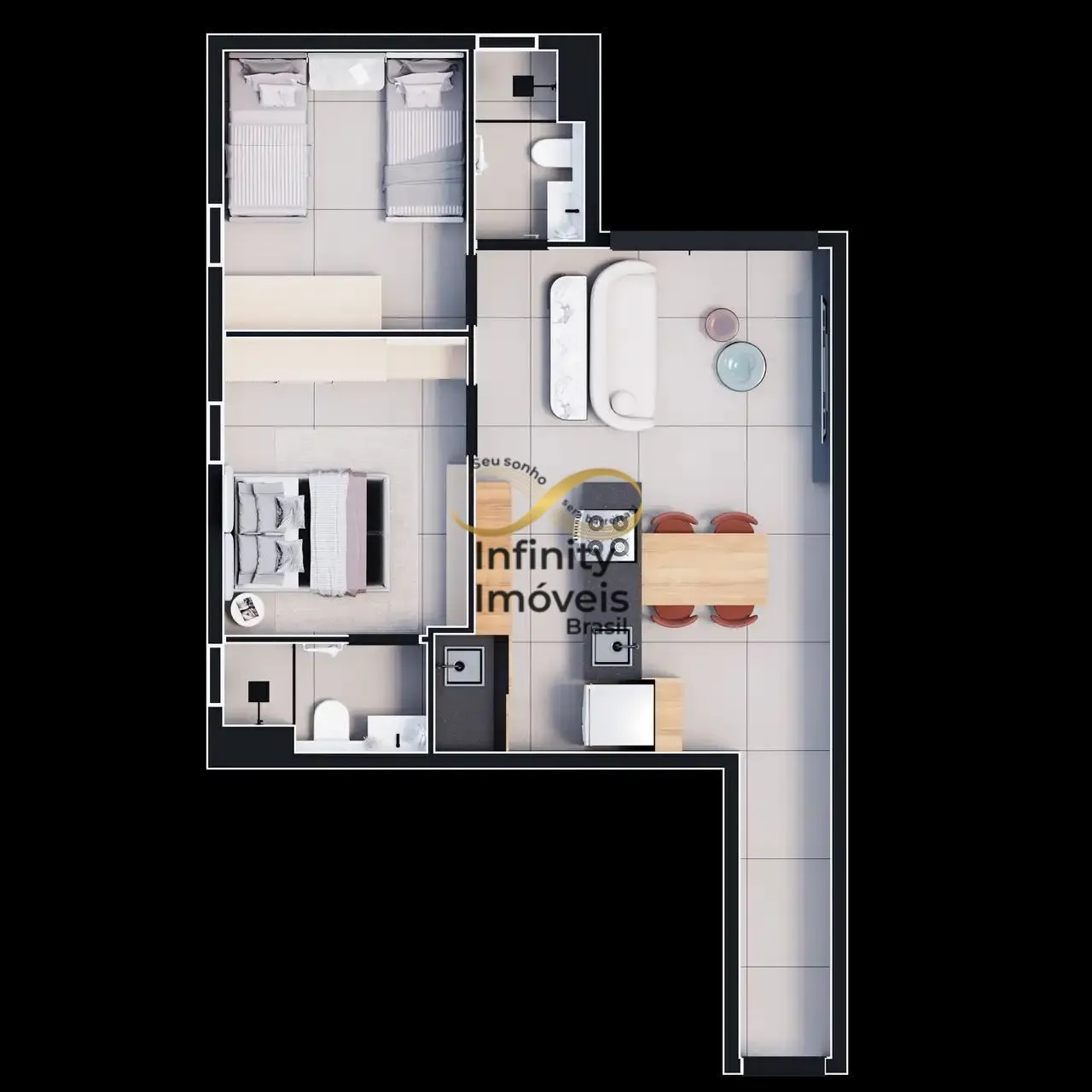 Imagem RAY - Apartamento à venda no bairro Santo Agostinho - Belo Horizonte/MG