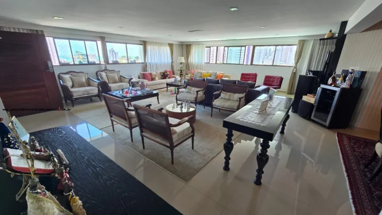Imagem Apartamento para Venda em Natal, Rocas, 5 dormitórios, 5 suítes, 6 banheiros, 6 vagas