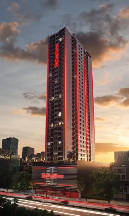 Foto do imóvel Apartamento à venda em Porto Belo, Perequê, com 2 quartos, 87m2 em Marginal Leste KM