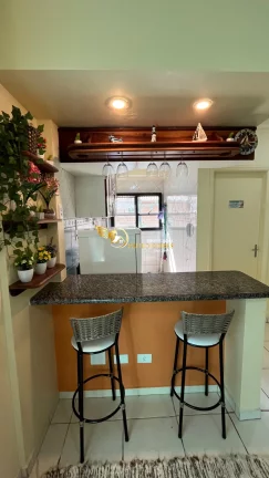 Imagem Apartamento Aconchegante dois Dormitórios Ideal para fazer renda com Airbnb plataforma de locação temporaria! UBATUBA-SP