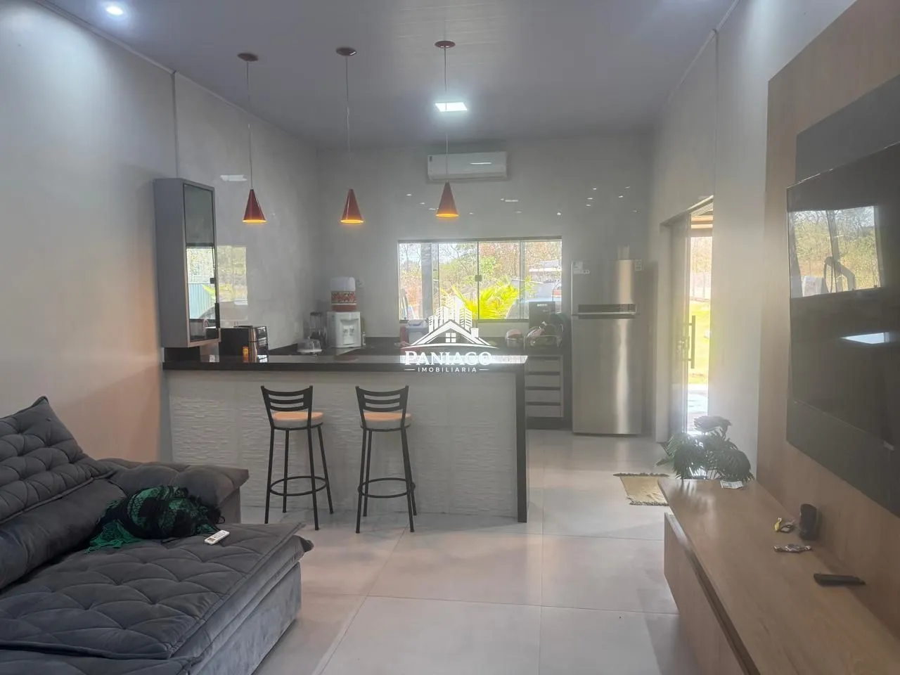 Imagem Casa com Piscina e Acesso ao Rio Cuiabá - Porteira Fechada