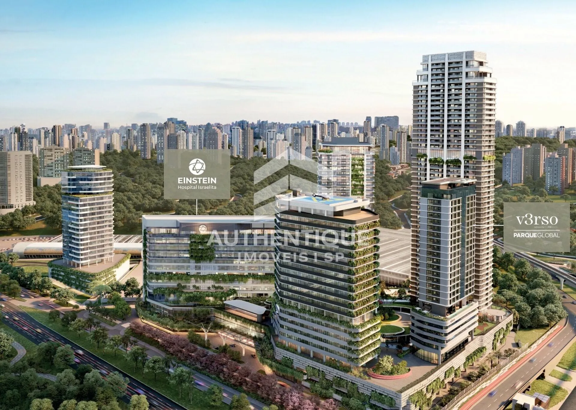 Imagem Parque Global V3rso Taylored By Elimiano - Apartamento à venda no bairro Real Parque - São Paulo/SP, Zona Sul