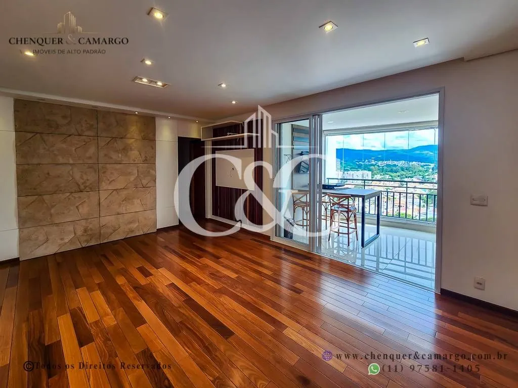 Imagem Apartamento para Alugar no Terraços da Serra Jundiaí, 108M², Mobiliado e Vista Serra do Japi