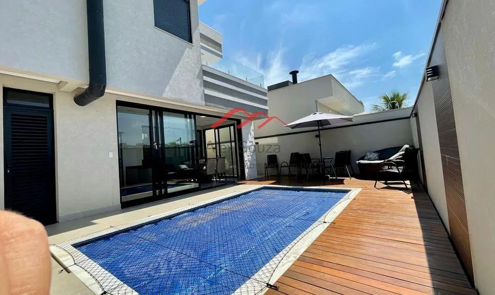 Imagem Sobrado em Condomínio para Venda em Sumaré, Residencial Real Parque Sumaré, 3 dormitórios, 3 suítes, 5 banheiros, 4 vagas
