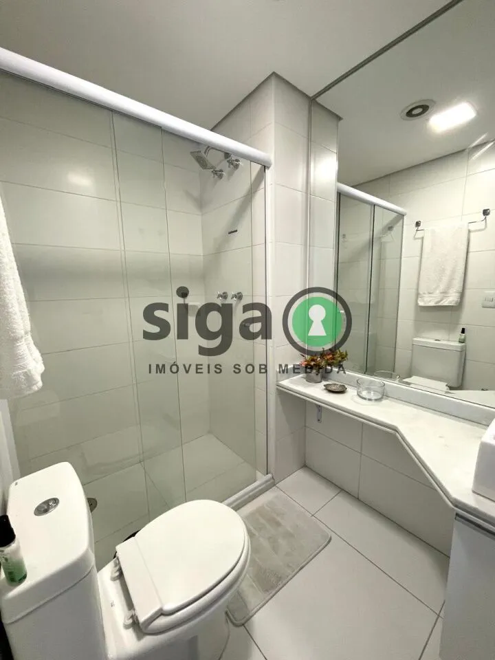 Imagem Apto com 45,51m², Mobiliado, em Pinheiros à venda, 1 quarto e 1 vaga