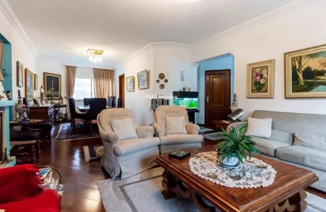 Imagem Imperdível: Apartamento à venda em Moema, São Paulo-SP, com 4 quartos, 1 suíte, 3 banheiros, 3 vagas de garagem e 188m² de área.