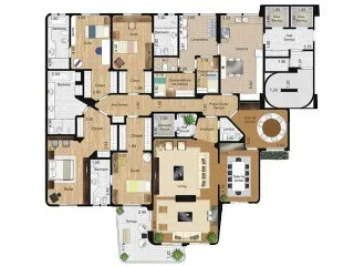 Imagem Luxuoso apartamento de 3 quartos com 2 suítes e 4 vagas na melhor localização de Santo Amaro, São Paulo - Condomínio Reserva Casa Grande.
