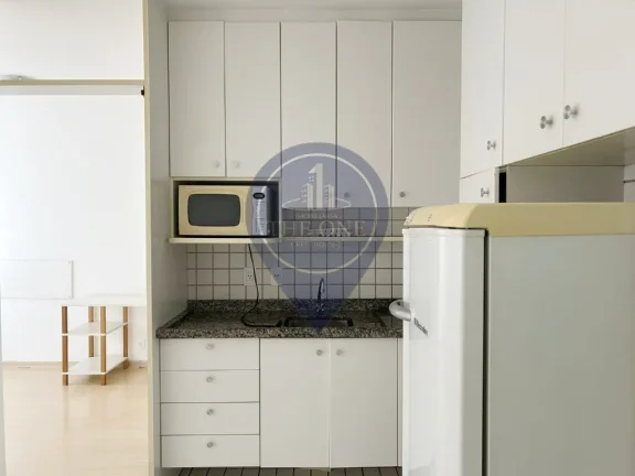 Imagem Apartamento para locação em Perdizes, São Paulo-SP: 1 quarto, 2 salas, 1 banheiro, 1 vaga de garagem, 33m² de área.