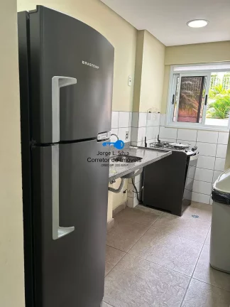 Imagem Apartamento 1 Dormitorio 39m2 mobiliado porteira fechada Portal II