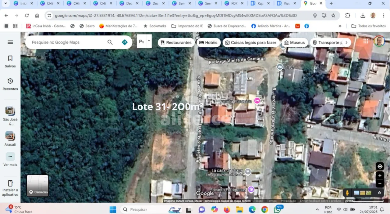 Imagem Terrenos planos, prontos pra construir em Forquilhas - São José - SC