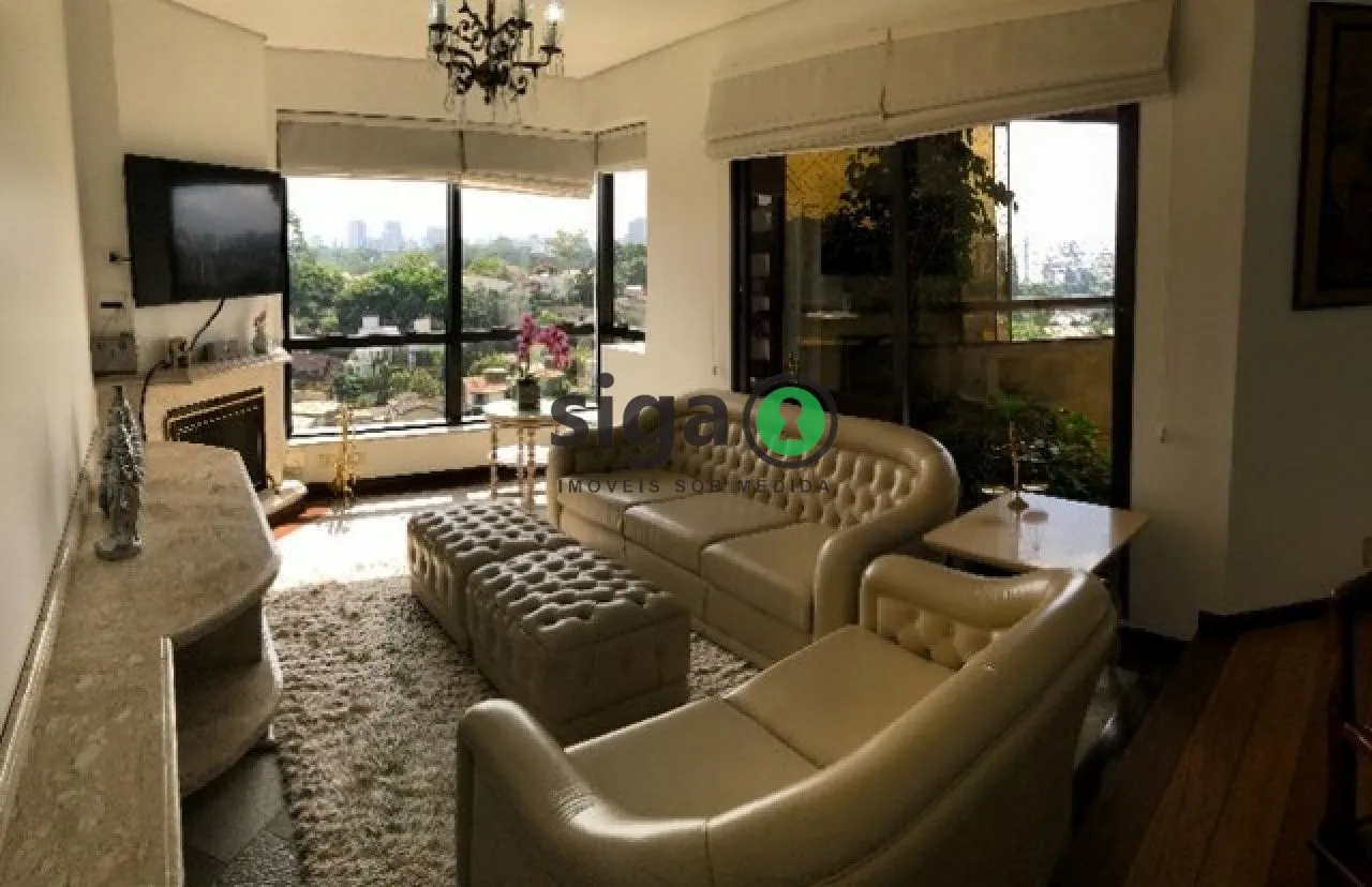 Imagem Apartamento no Panamby com 230 metros - 4 suítes - 5 banheiros - 4 vagas
