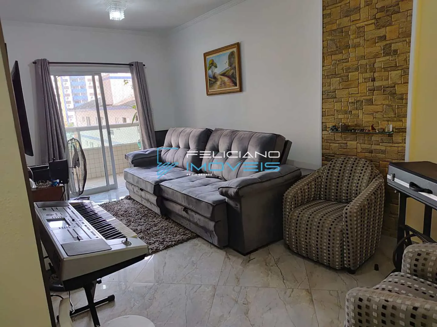 Imagem Apartamento com 2 quartos, Tupi, Praia Grande - R$ 630 mil, Cod: 5159