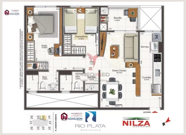 Imagem Residencial Rio Plata Bairro CAPOEIRAS FLORIANOPOLIS SC
