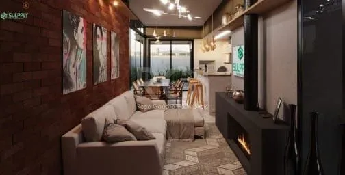 Imagem Casa Condominio para Venda - 144m², 3 dormitórios, sendo 1 suites, 2 vagas - São Vicente