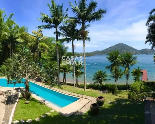 Imagem Casa Frente Mar para Temporada em Angra dos Reis / RJ no bairro Vila Velha