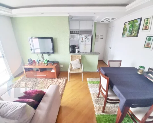 Foto do imóvel Apartamento de 2 dormitórios, 1 suíte, 2 banheiros, 1 vaga, com 60m² em Rudge Ramos, São Bernardo do Campo