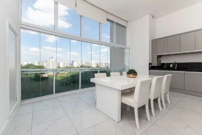 Imagem APARTAMENTO DUPLEX 85m² - 1 DORMITORIO - 2 VAGAS - BROOKLIN