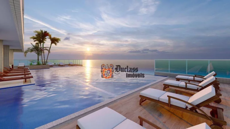 Foto do imóvel Apartamento com 2 dormitórios à venda, 76,37 m² a partir de R$ 490.845, - Centro - Mongaguá/SP