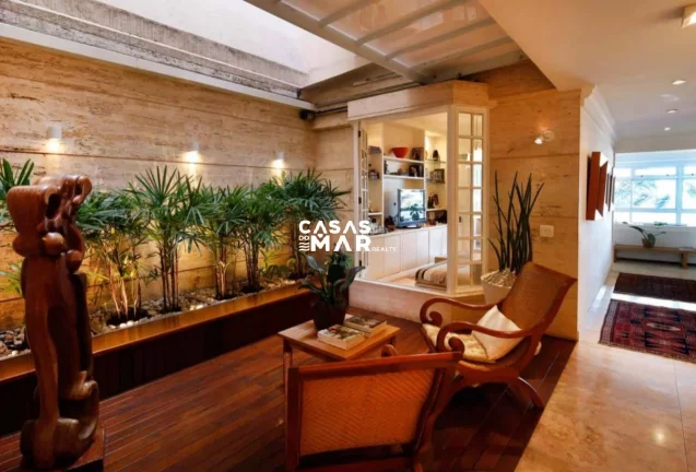 Imagem Apartamento de Luxo Frente Mar em Ipanema, RJ - 4 Quartos, 3 Suítes, 400m² - Mobiliado por Arquiteto Profissional