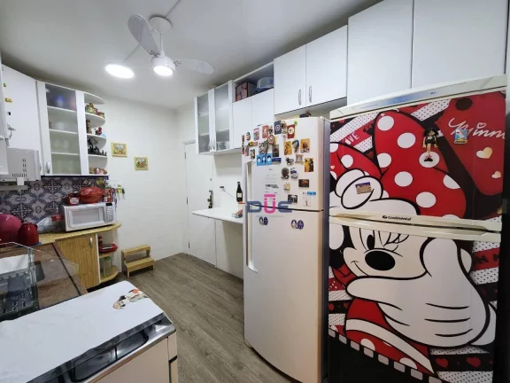 Imagem Apartamento com 2 dormitórios e 2 banheiros à venda, 100 m² por R$ 540.000 - Ponta da Praia - Santos/SP