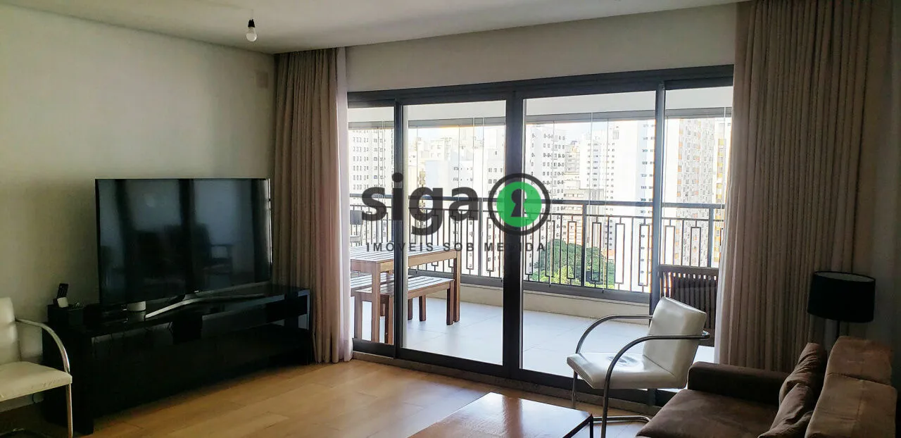 Imagem Apartamento a Venda em Moema, de 149m, 3 quartos e 2 vagas.