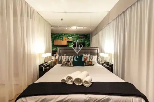 Imagem Flat disponível para venda no Quality Faria Lima, com 28m², 1 dormitório e 1 vaga de garagem