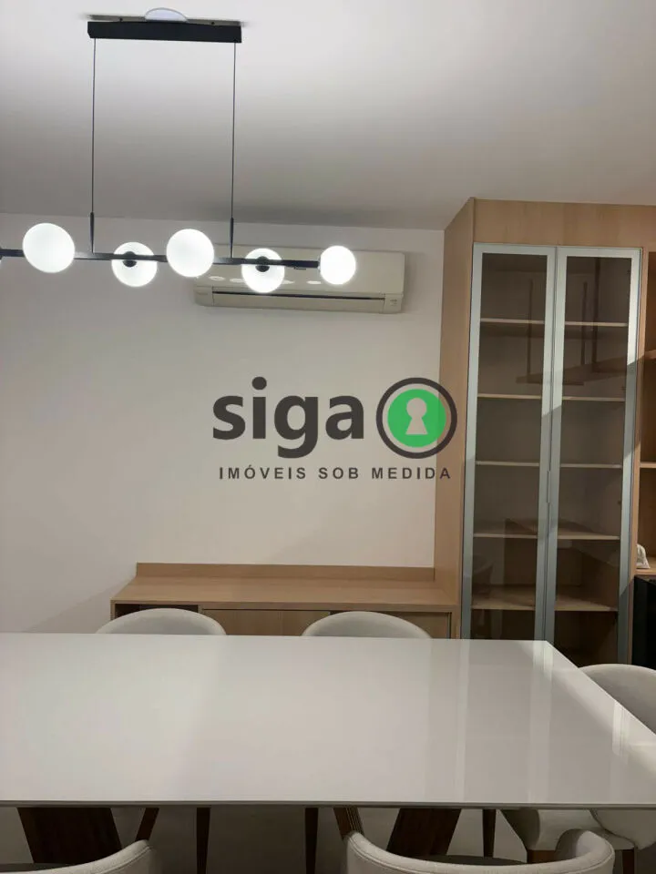 Imagem Apartamento de 128m² com 3 Dormitórios, 2 Vagas e Estrutura Completa.