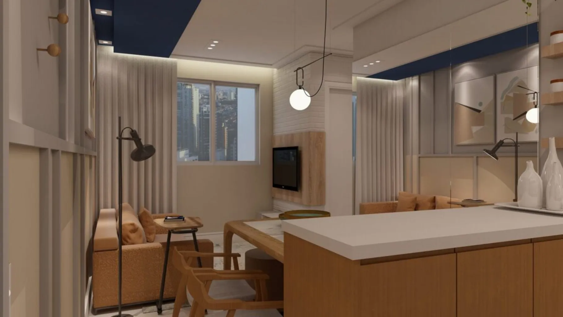 Foto do imóvel Apartamento à venda no Itaim Paulista, São Paulo-SP: 2 quartos, 1 banheiro, 41m² - Livus Barena