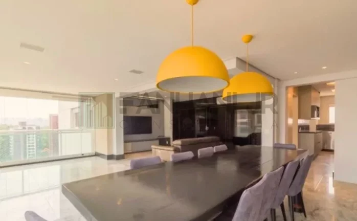 Imagem Apartamento de Luxo na Vila Nova Conceição: 3 quartos, 3 suítes, 3 salas e 3 vagas de garagem - São Paulo-SP