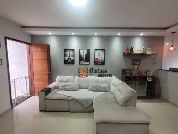 Imagem Sobrado com 2 suítes à venda, 100 m² por R$ 530.000 - Praia das Palmeiras - Caraguatatuba/SP