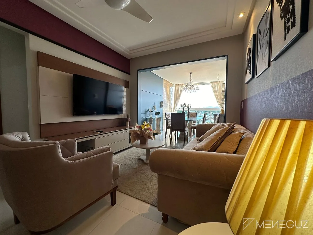 Imagem Apartamento 3 quartos a venda na orla da Praia do Morro, totalmente mobiliado