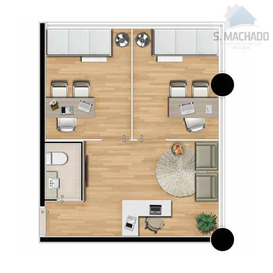 Imagem Sala Comercial para Venda em Santo André / SP no bairro Centro