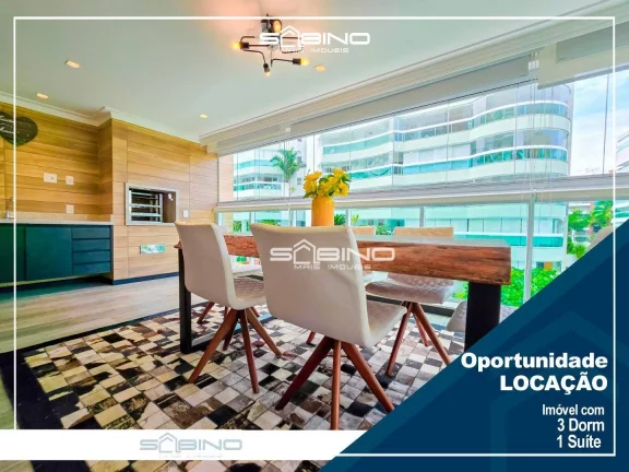Foto do imóvel Apartamento Garden Locação Anual na Riviera, com 3 dormitórios sendo 3 suítes,161m² de área útil