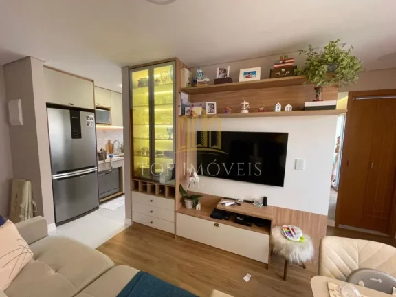 Imagem Maravilhoso apartamento dois dormitórios varanda repleto de planejados
