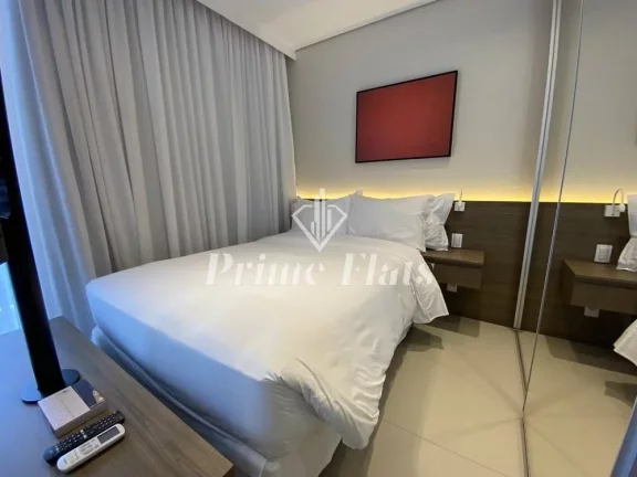 Imagem Flat disponível para locação no VHouse por JFL Living, com 36m², 1 dormitório e 1 vaga